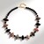 Collana in argento con Rodonite