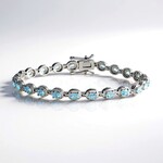 Bracciale in argento con Zircone Ratanakiri
