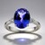 Anello in oro con Tanzanite AAA (CIRARI)