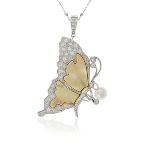 Collana in argento con Madreperla (Dallas Prince Designs)