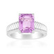Bague en argent et Kunzite (Pallanova)