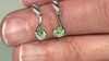 Pendientes en plata con Tsavorita de Kenia AAA