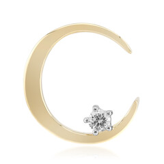 Colgante en plata con Diamante I1 (G)