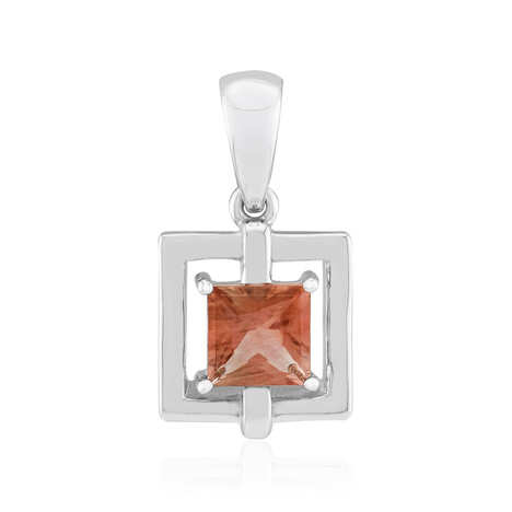 Zilveren hanger met een Oregon zonnesteen