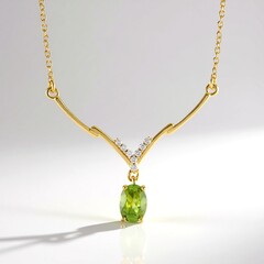 Collana in argento con Sfene