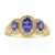 10K AAA Tanzanite Gold Ring