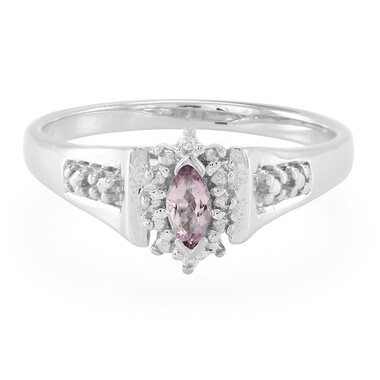 Anello in argento con Tormalina Rosa Cuprian