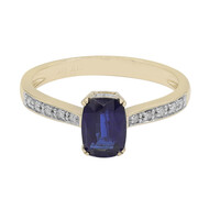 Bague en or et Kyanite