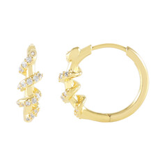 Pendientes en plata con Zircón