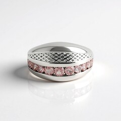 Anello in argento con Tormalina Rosa (SAELOCANA)
