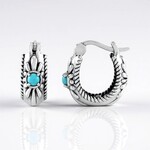 Orecchini in argento con Turchese Sleeping Beauty (Desert Chic)