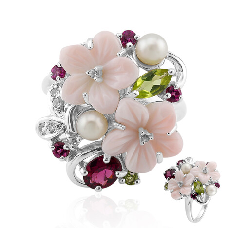 Edelstein-Silberring