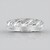 Bague en argent et Topaze blanche