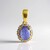 Ciondolo in argento con Tanzanite