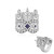 Anello in argento con Topazio Bianco (Dallas Prince Designs)