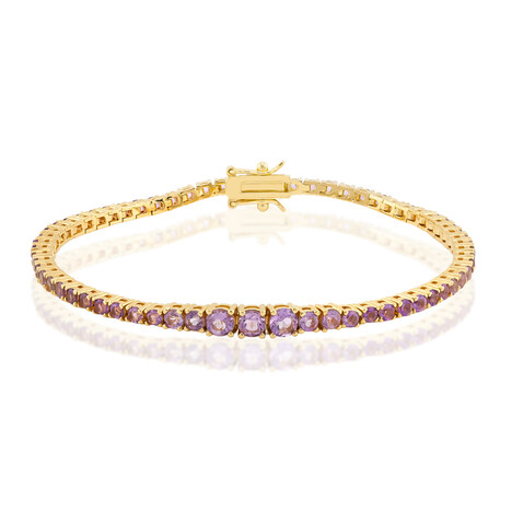 Zilveren armband met amethisten