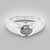 Anello in argento con Zircone Cannella