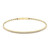 14K I1 (H) Diamond Gold Bangle (CIRARI)