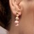 Golden Hematite Silver Earrings (Riya)