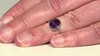 Anillo en plata con Amatista de Marruecos