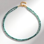 Collana in argento con Indicolite