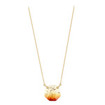 Sunrise Baltic Amber Silver Necklace (dagen)