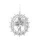 Danburite Silver Pendant