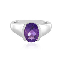 Bague en argent et Améthyste de Sibérie