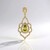 Pendentif en argent et Sphène