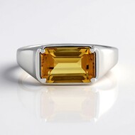 Scapolite Silver Ring