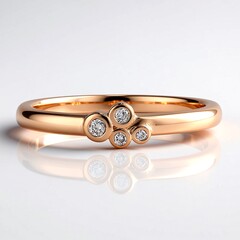Anello in oro con Diamante Rosa d'Argyle I3