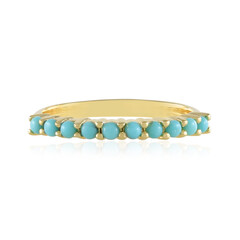 Zilveren ring met Sleeping Beauty Turkooisen (Faszination Türkis)