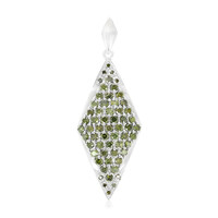 Pendentif en argent et Diamant fantaisie
