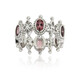 Anillo en plata con Turmalina rosa de Brasil (Dallas Prince Designs)