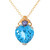 Collier en argent et Topaze bleu Suisse (Gems en Vogue)