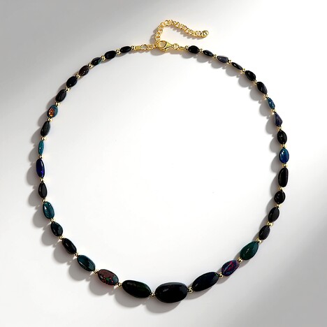 Collier en argent et Opale Mezezo
