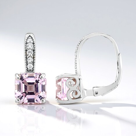Orecchini in argento con Kunzite