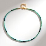 Collana in argento con Grandidierite