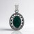 Ciondolo in argento con Crisocolla (Art of Nature)