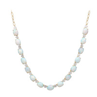 Collana in oro con Opale di Welo AAA (CIRARI)