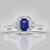Anello in oro con Tanzanite AAA (CIRARI)