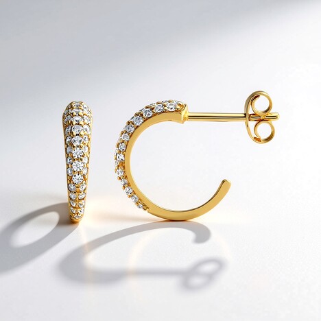 Orecchini in argento con Zircone