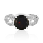 Anello in argento con Granato d’India