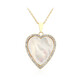 Mother of Pearl Silver Necklace
