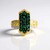 Anello in argento con Smeraldo Zambia (Gems en Vogue)