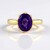 Anello in argento con Ametista