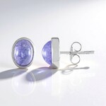 Orecchini in argento con Tanzanite