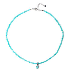 Collier en argent et Amazonite
