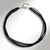 Collana in argento con Spinello Nero