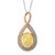 10K AAA Welo Opal Gold Necklace